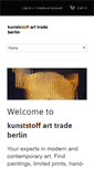Mobile Screenshot of kunststoff-art-trade.com